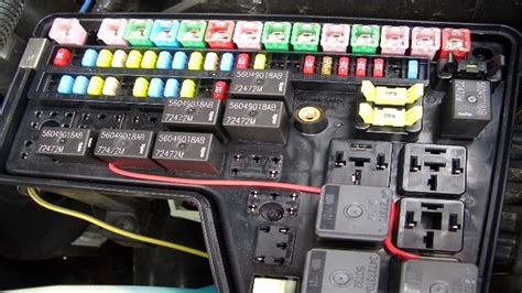 inside a fuse box